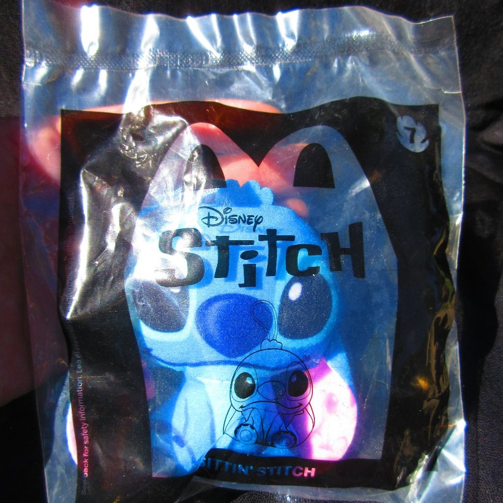 Sittin' Stitch Plush Collectible Happy Meal Toy